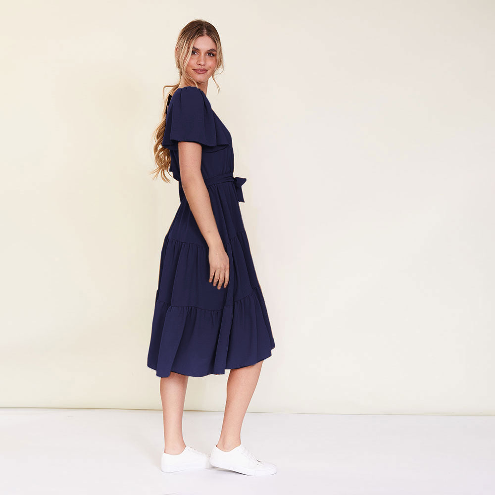 Camille Dress (Navy)