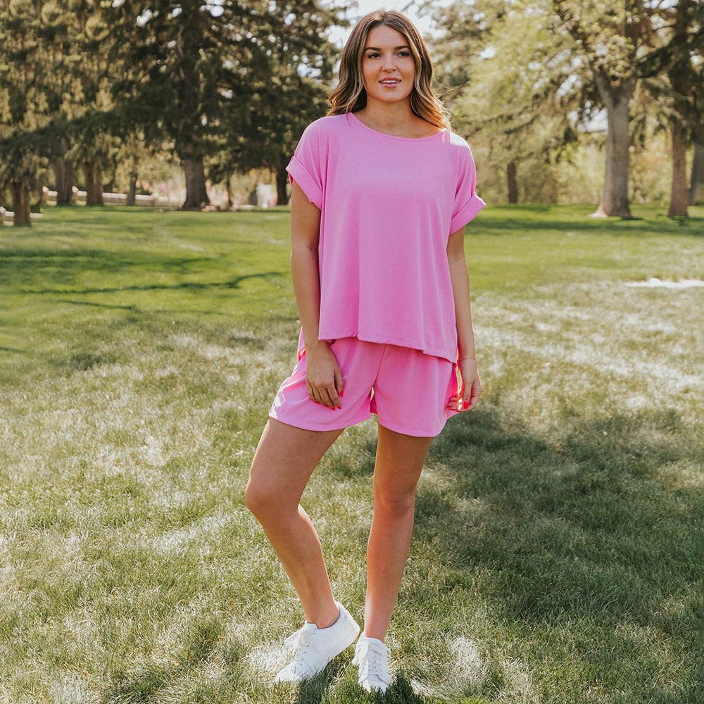Tilly Shorts (Pink)