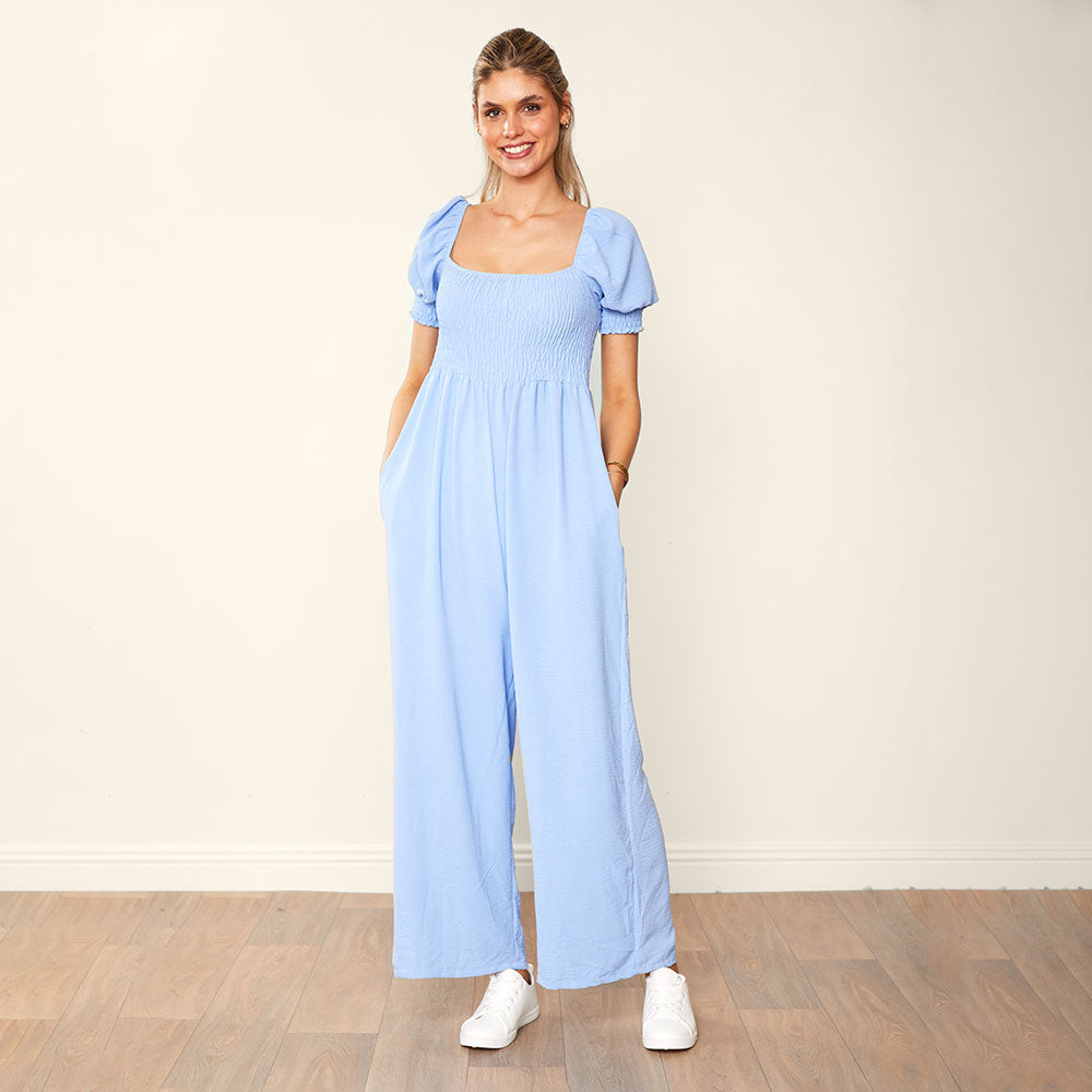 Camilla Jumpsuit (Blue)