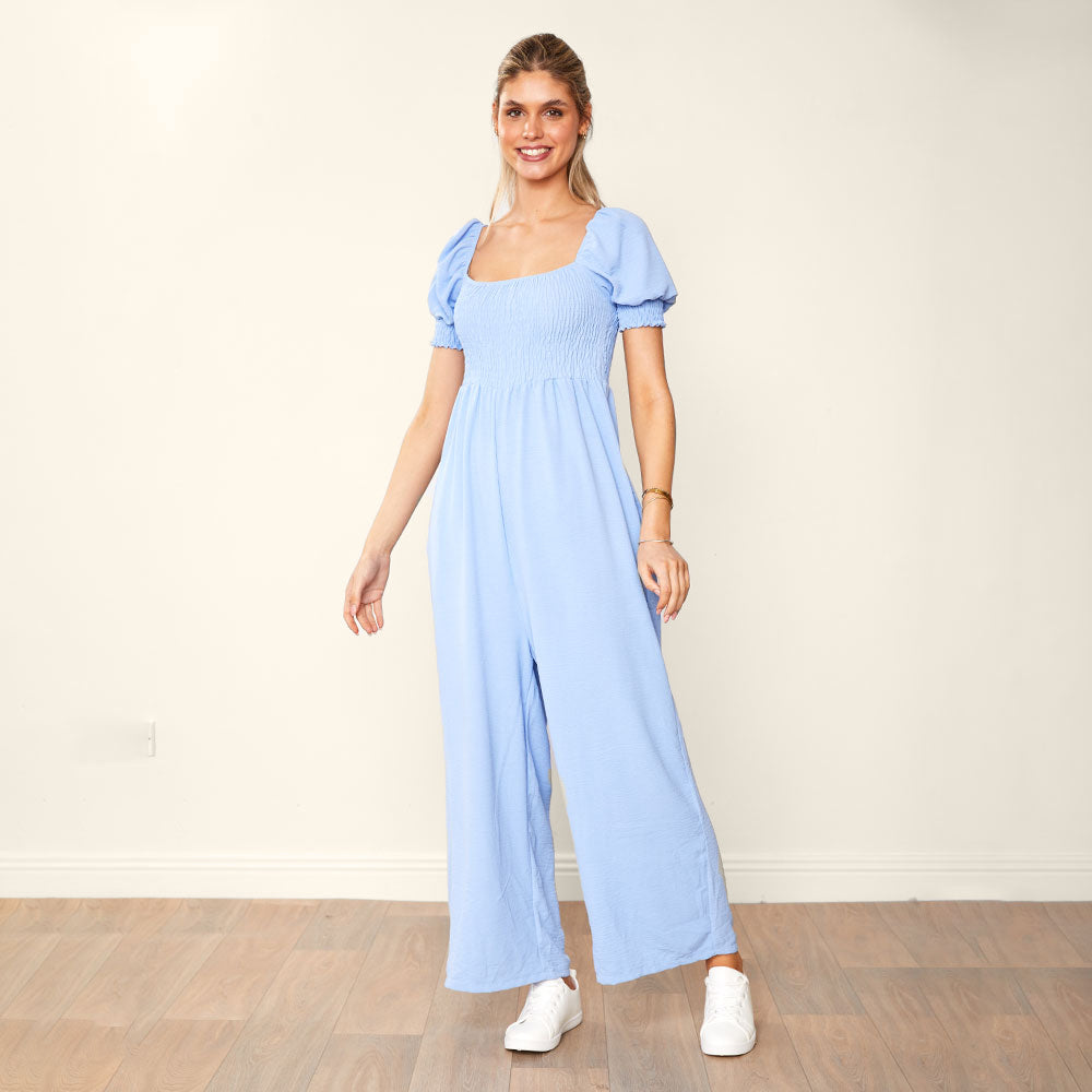 Camilla Jumpsuit (Blue)