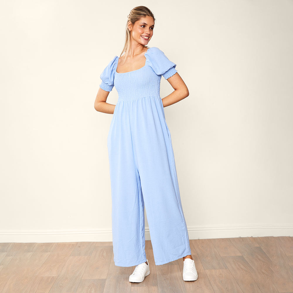 Camilla Jumpsuit (Blue)