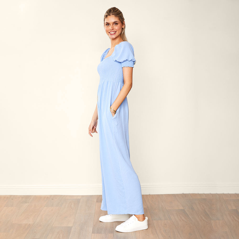 Camilla Jumpsuit (Blue)