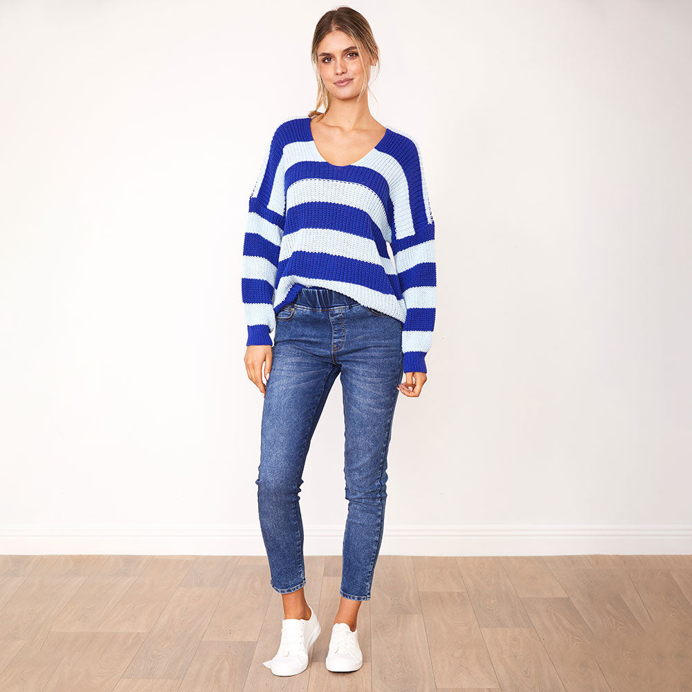 Candice Jumper (Navy/Blue)