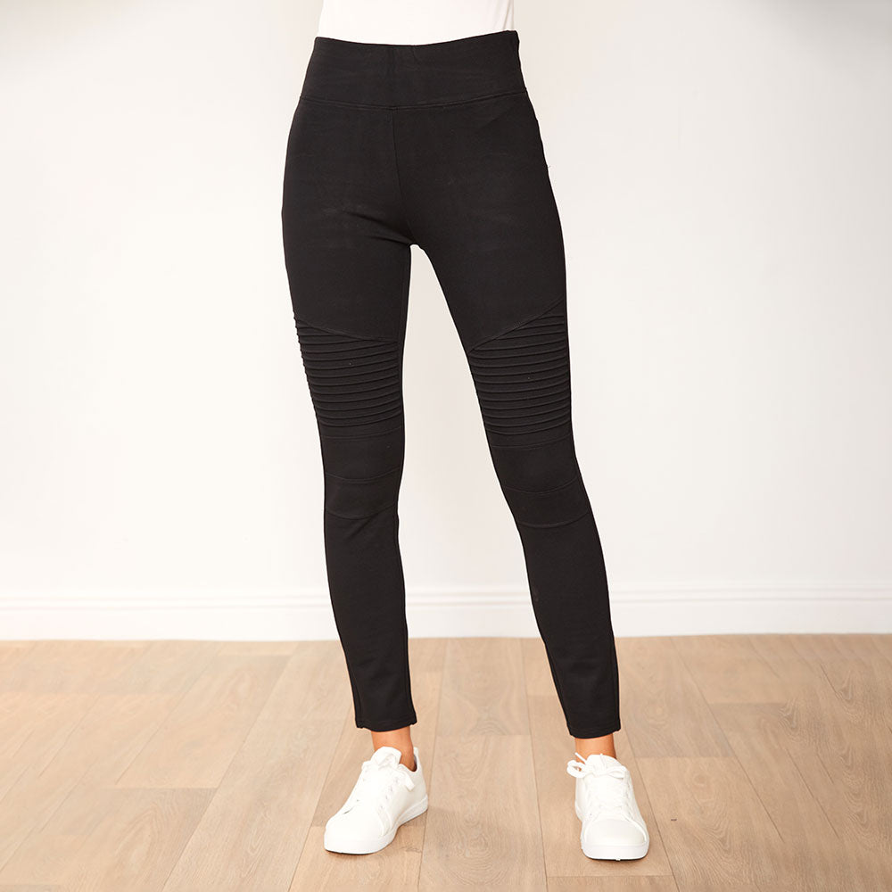 Jade Biker Leggings (Black) x 2