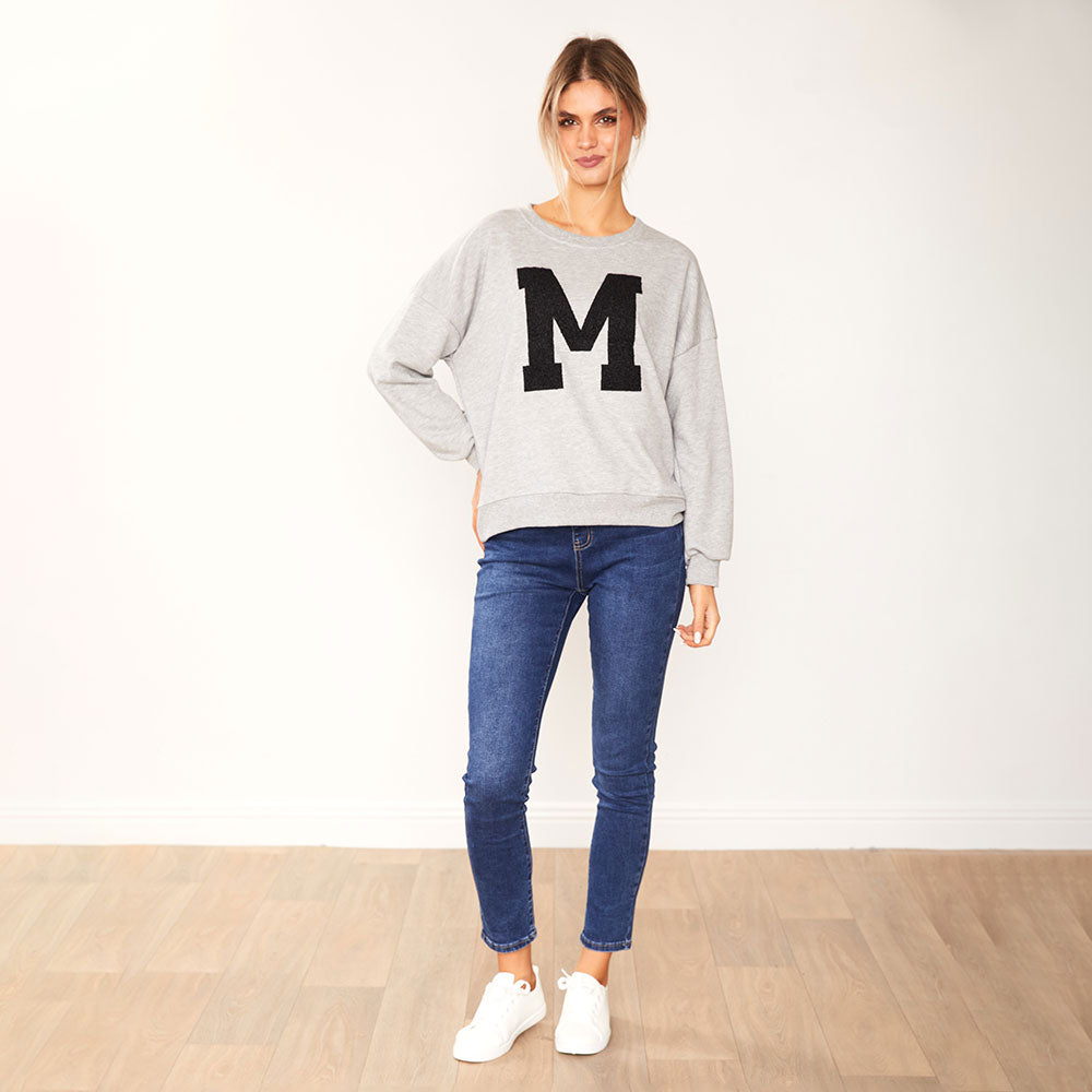 Bianca Jumper (French Grey) - The Casual Company
