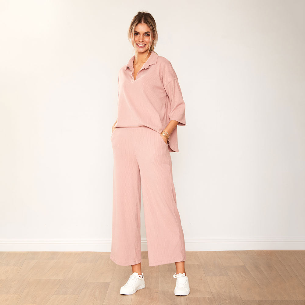 Alice Co-Ord (Baby Pink) - The Casual Company