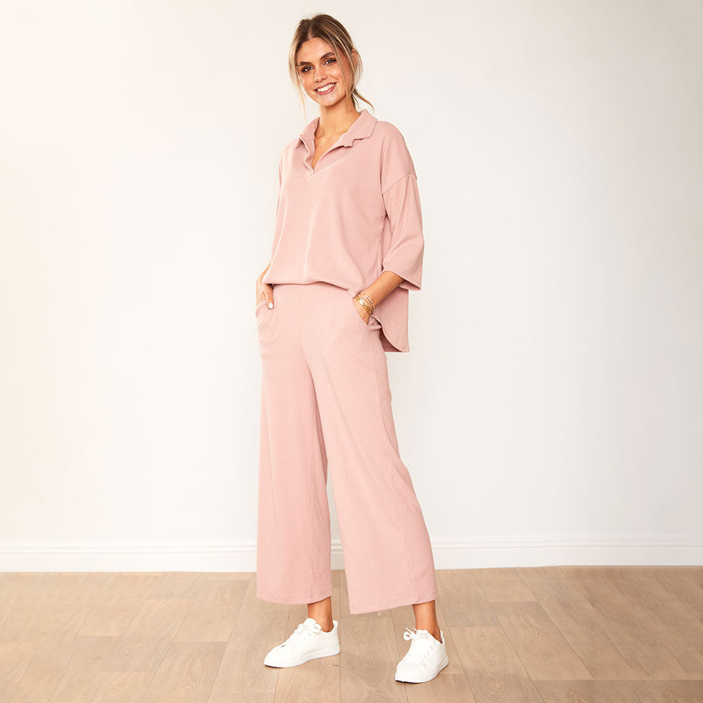 Alice Co-Ord (Baby Pink) - The Casual Company