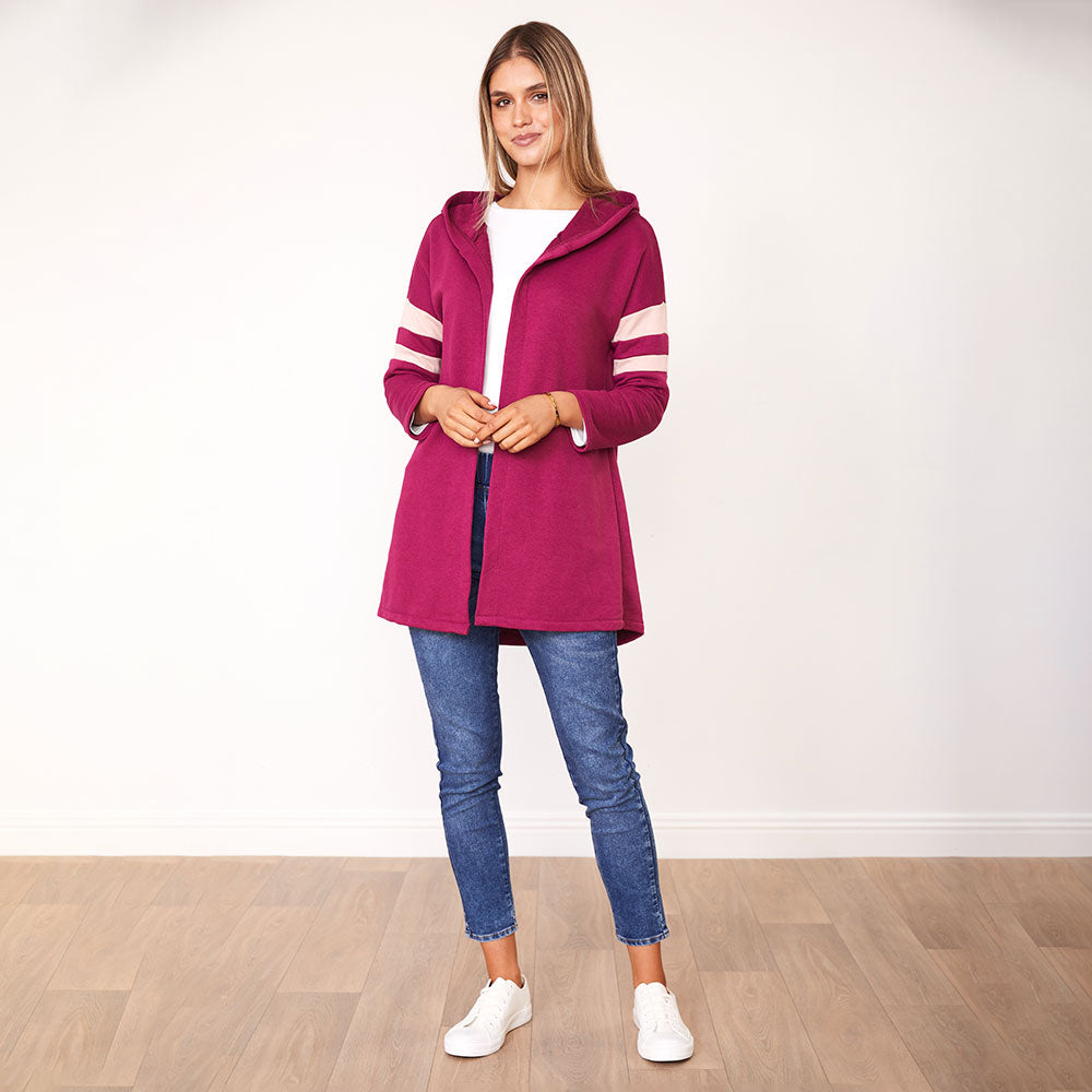 Rosie Hoody (Berry/Pink)
