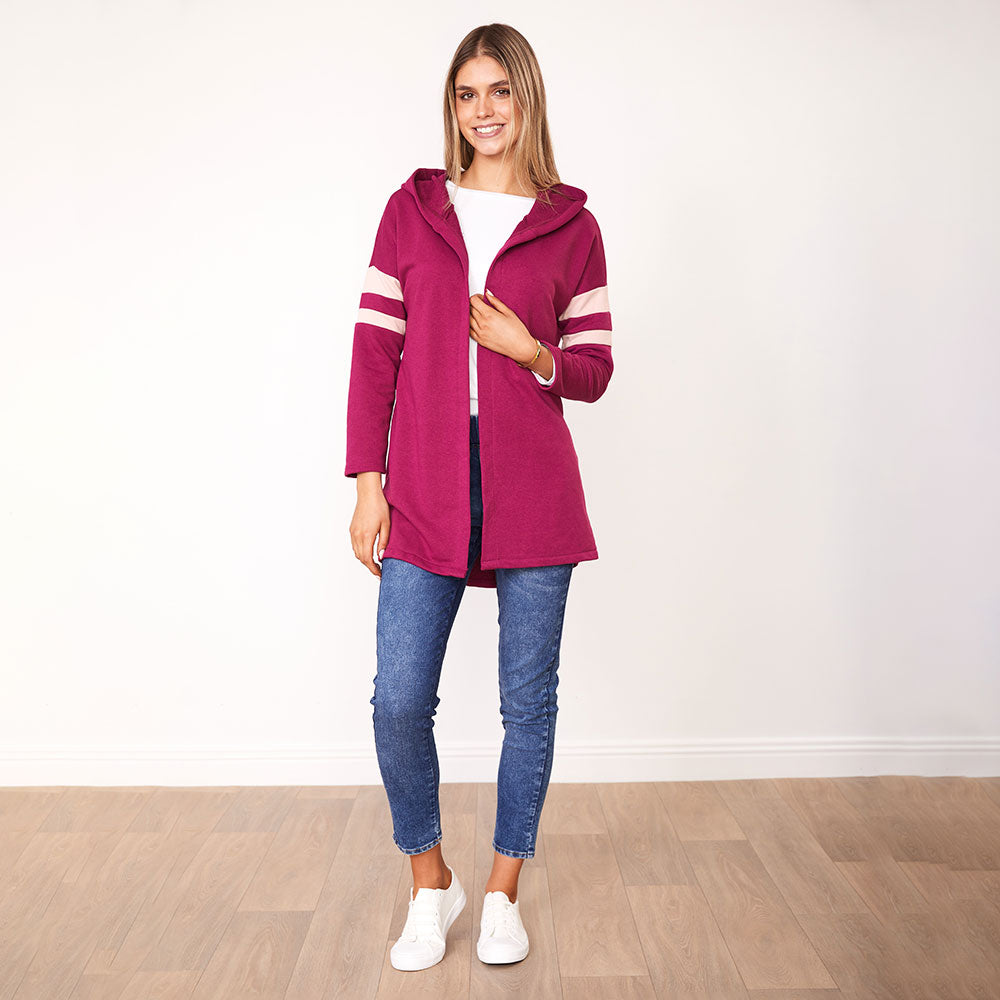 Rosie Hoody (Berry/Pink)