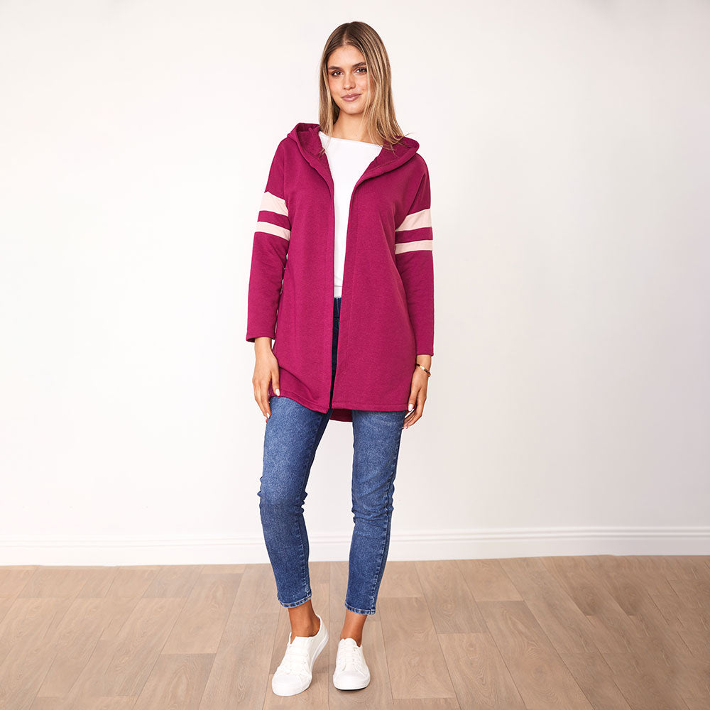 Rosie Hoody (Berry/Pink)
