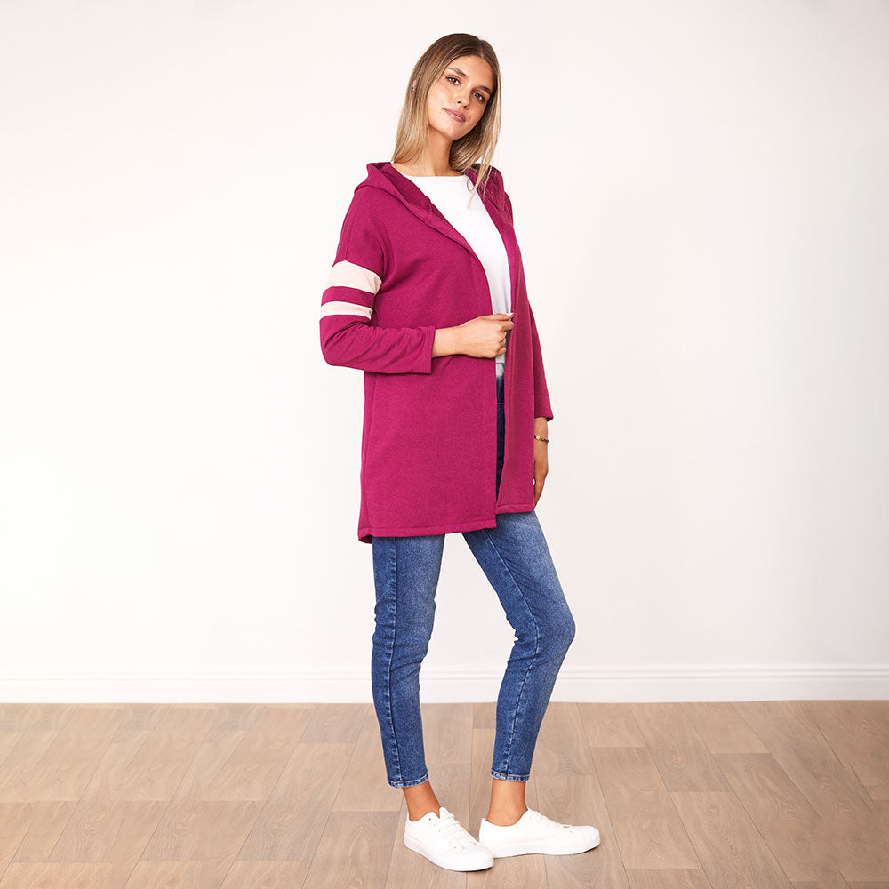 Rosie Hoody (Berry/Pink)