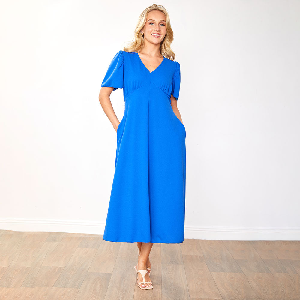 Whitney Dress (Cobalt)