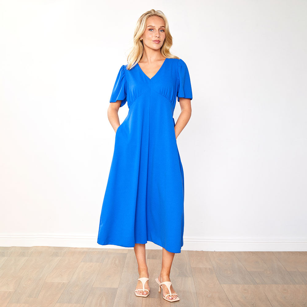 Whitney Dress (Cobalt)