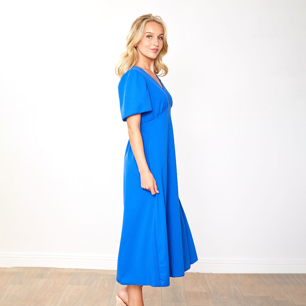 Whitney Dress (Cobalt)