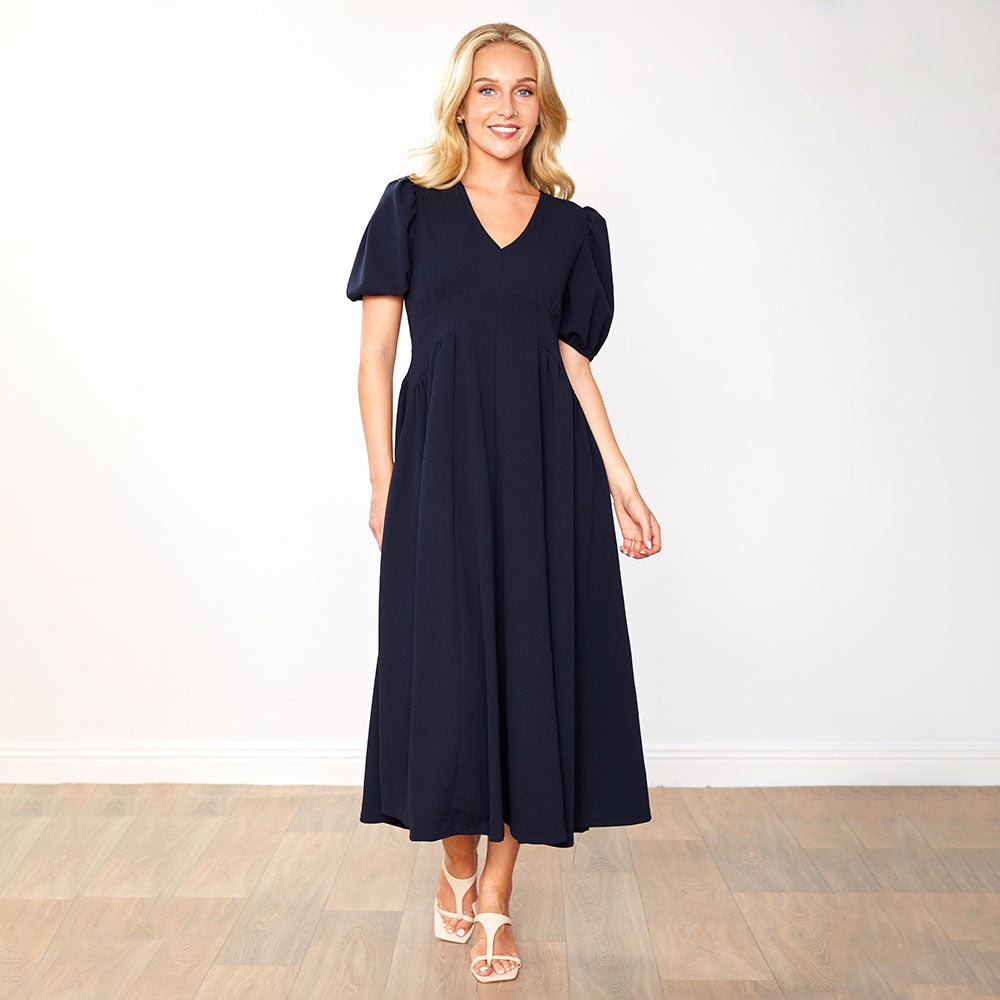 Nicole Dress (Navy)
