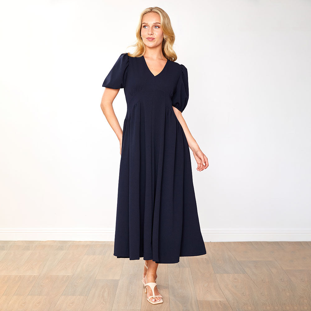 Nicole Dress (Navy)