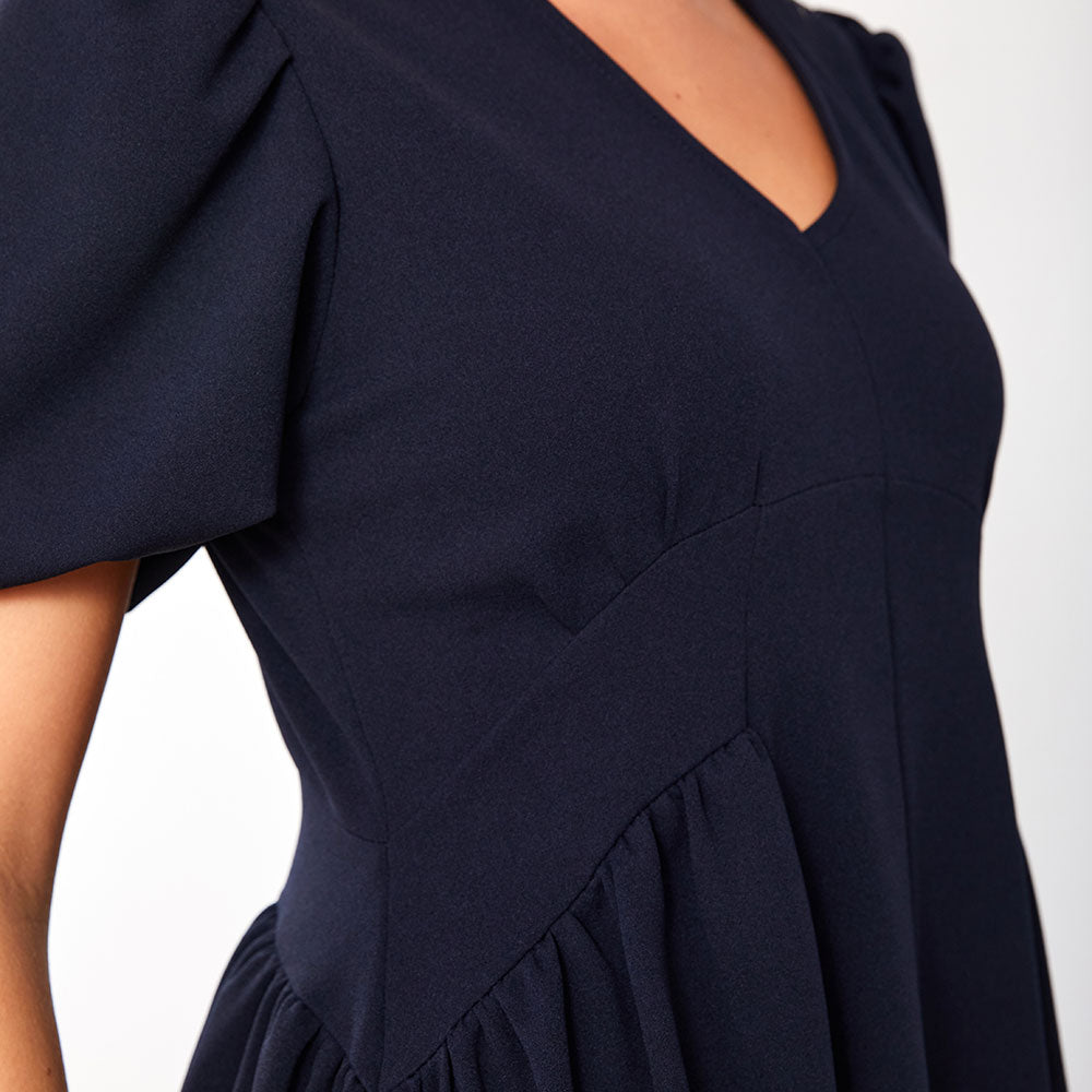 Nicole Dress (Navy)