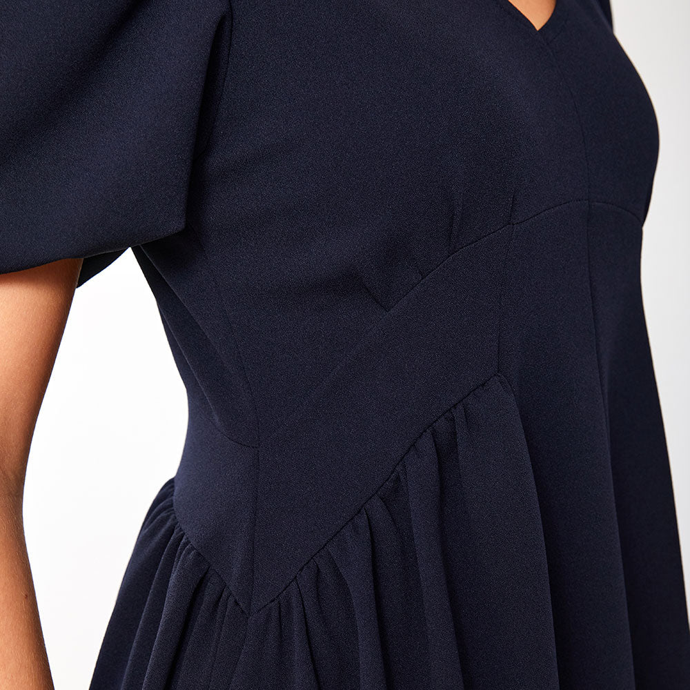 Nicole Dress (Navy)