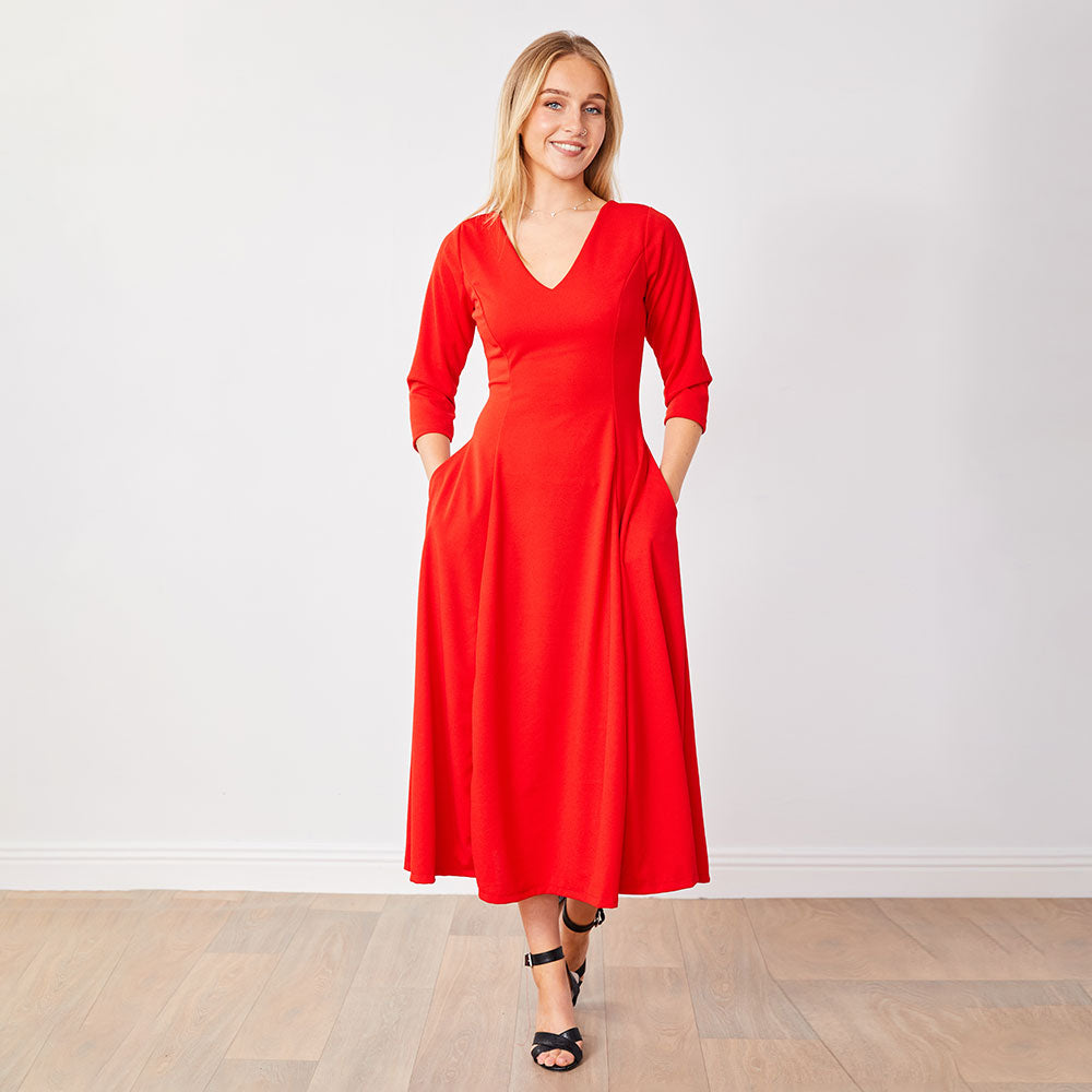 Carter Dress (Red)