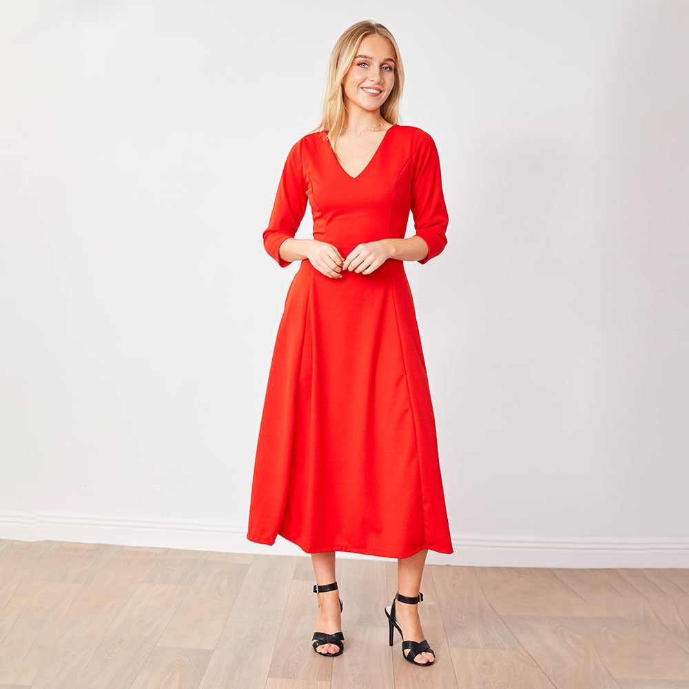 Carter Dress (Red)