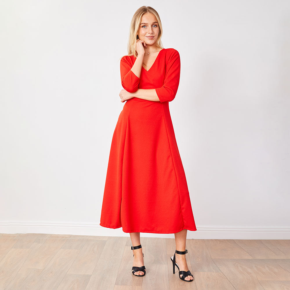 Carter Dress (Red)