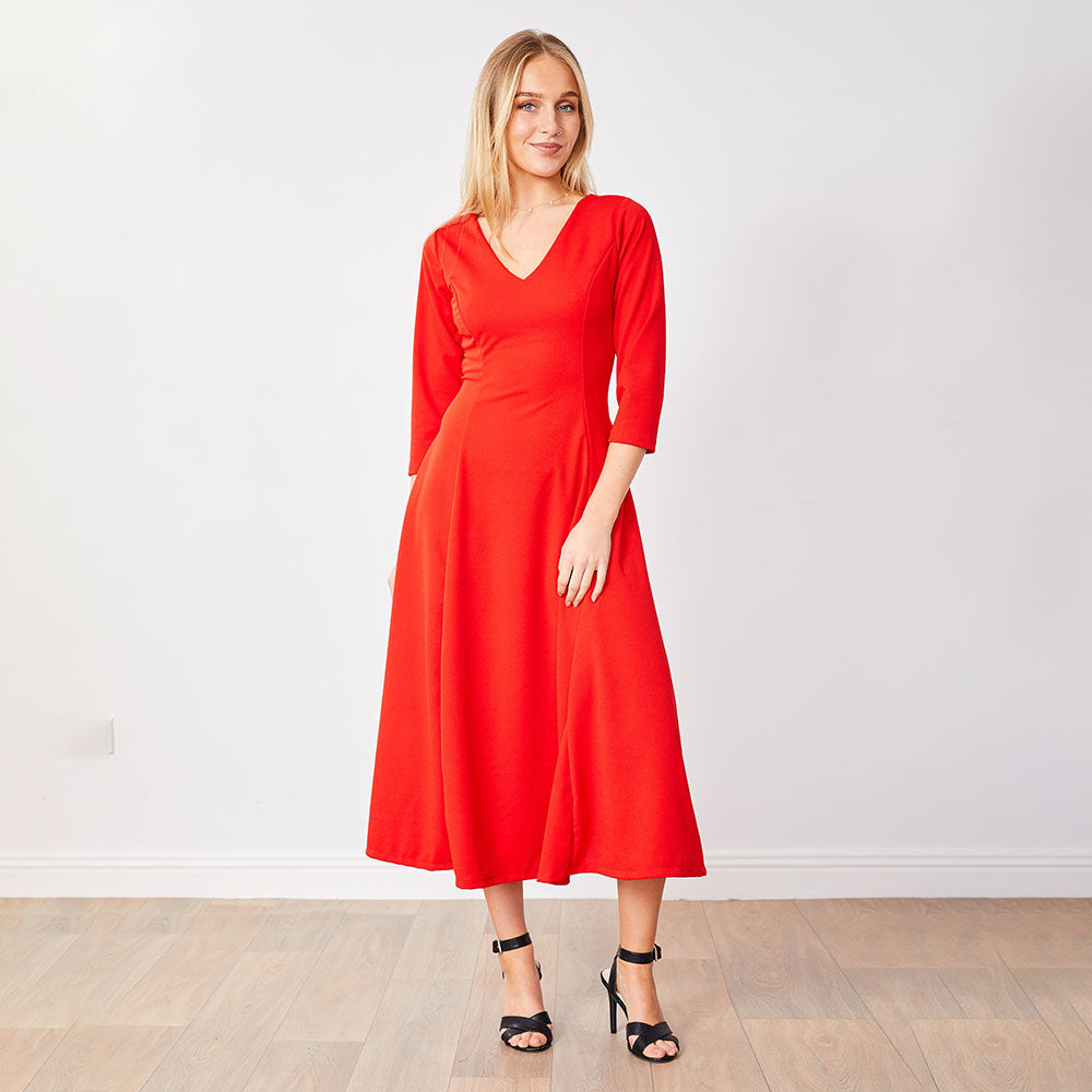 Carter Dress (Red)