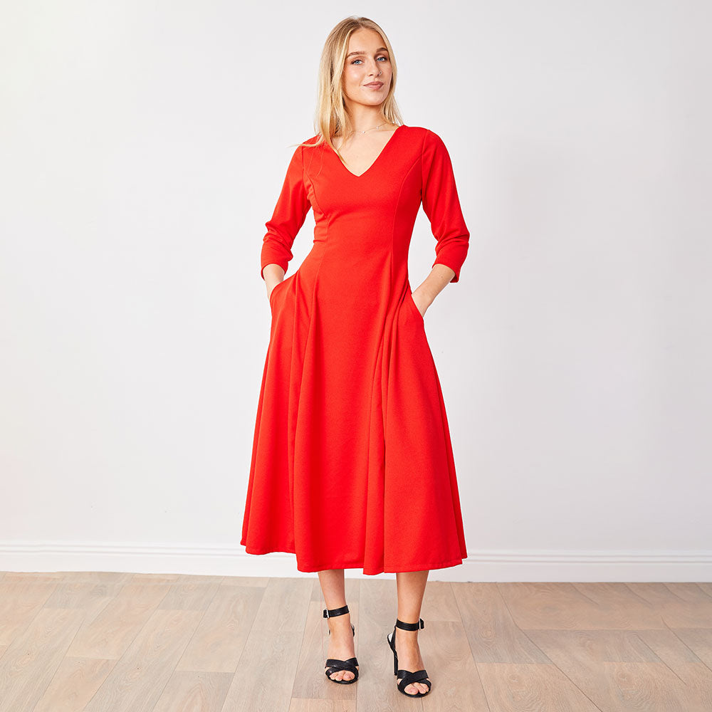 Carter Dress (Red)