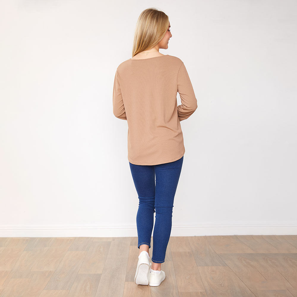 Alison Top (Tan)