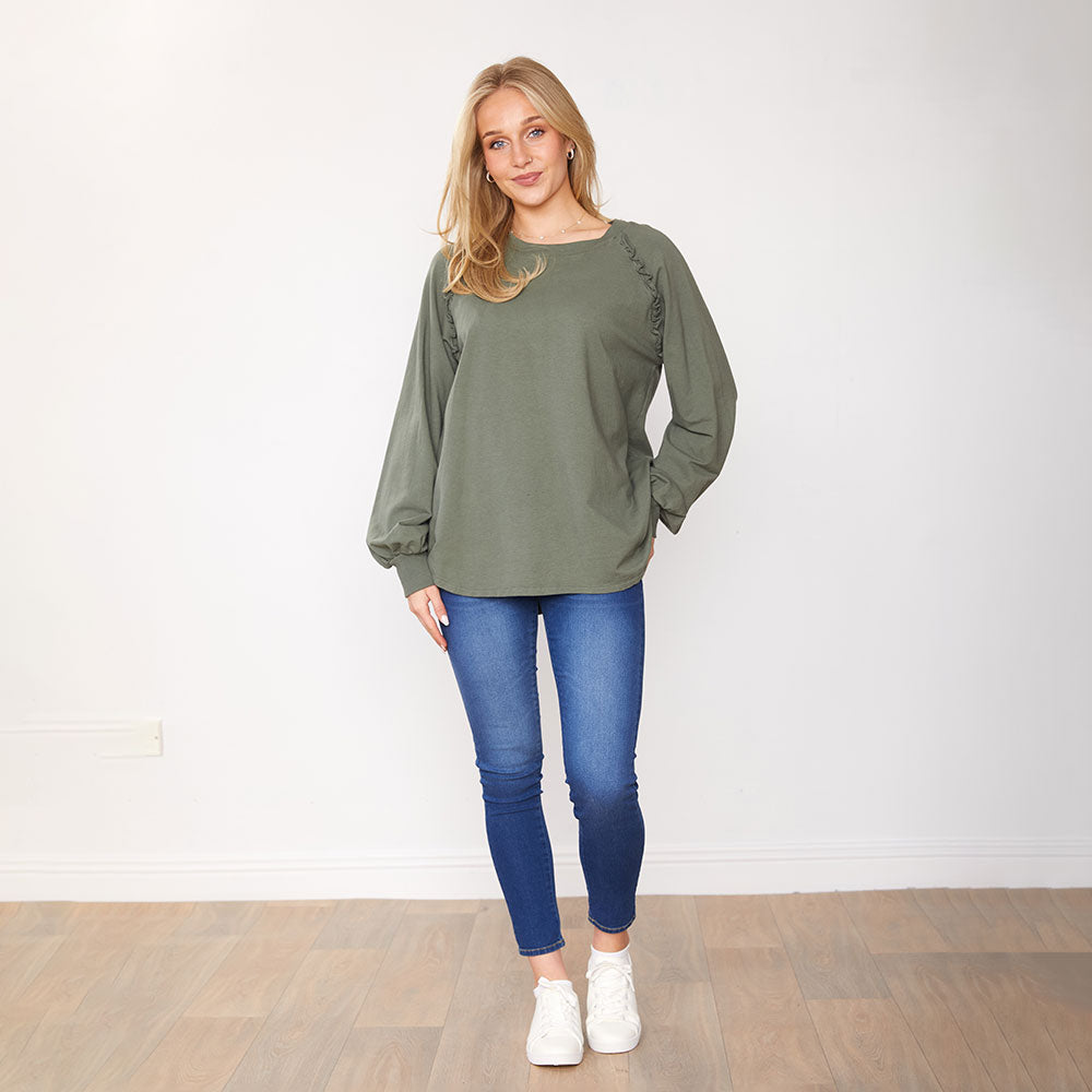 Enya Top (Khaki)