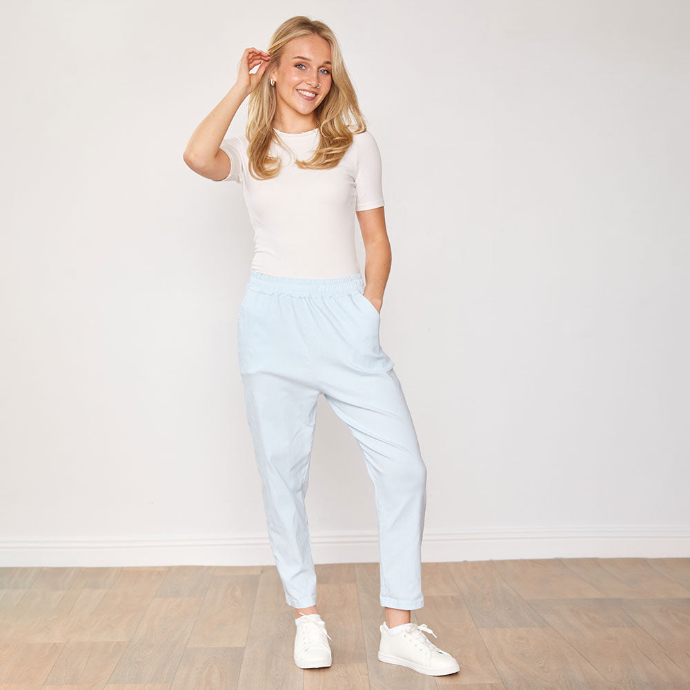 Izzie Trousers (Baby Blue)