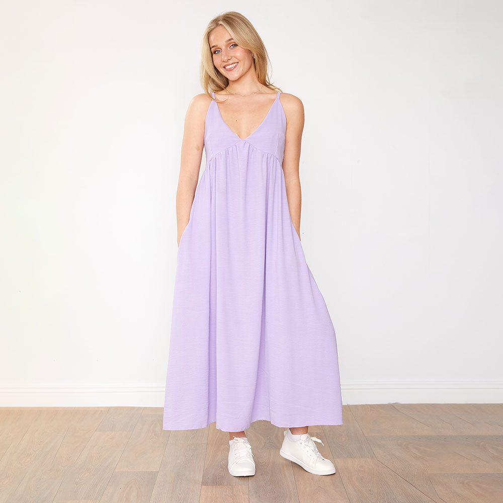 Sharon Dress (Lilac)