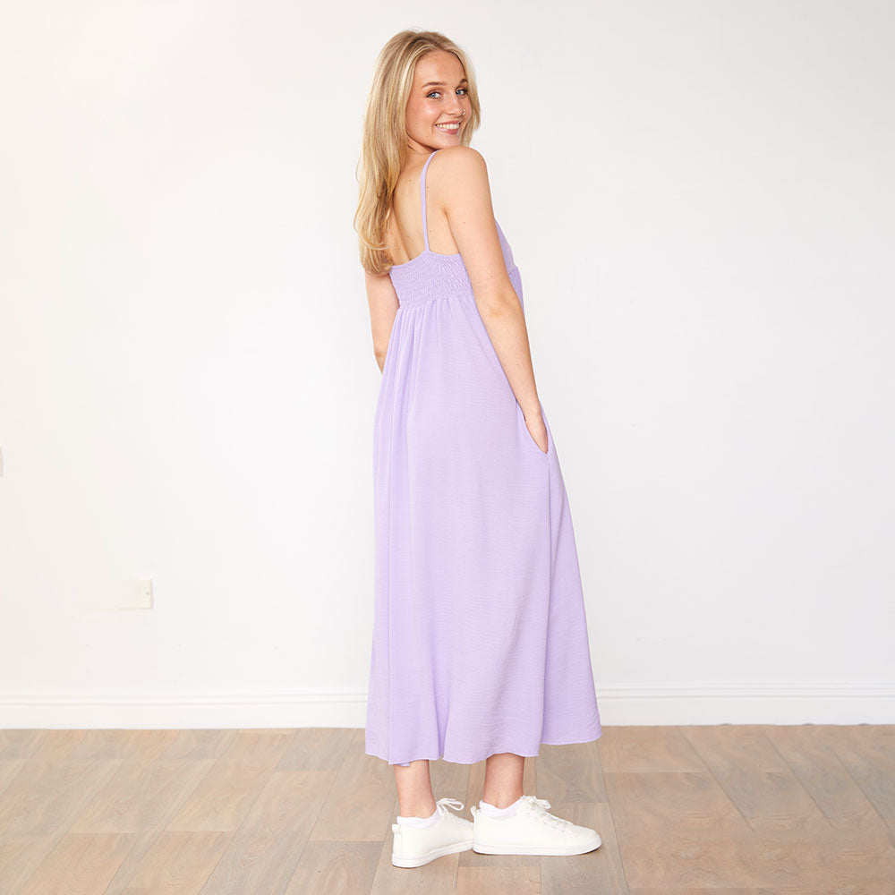 Sharon Dress (Lilac)