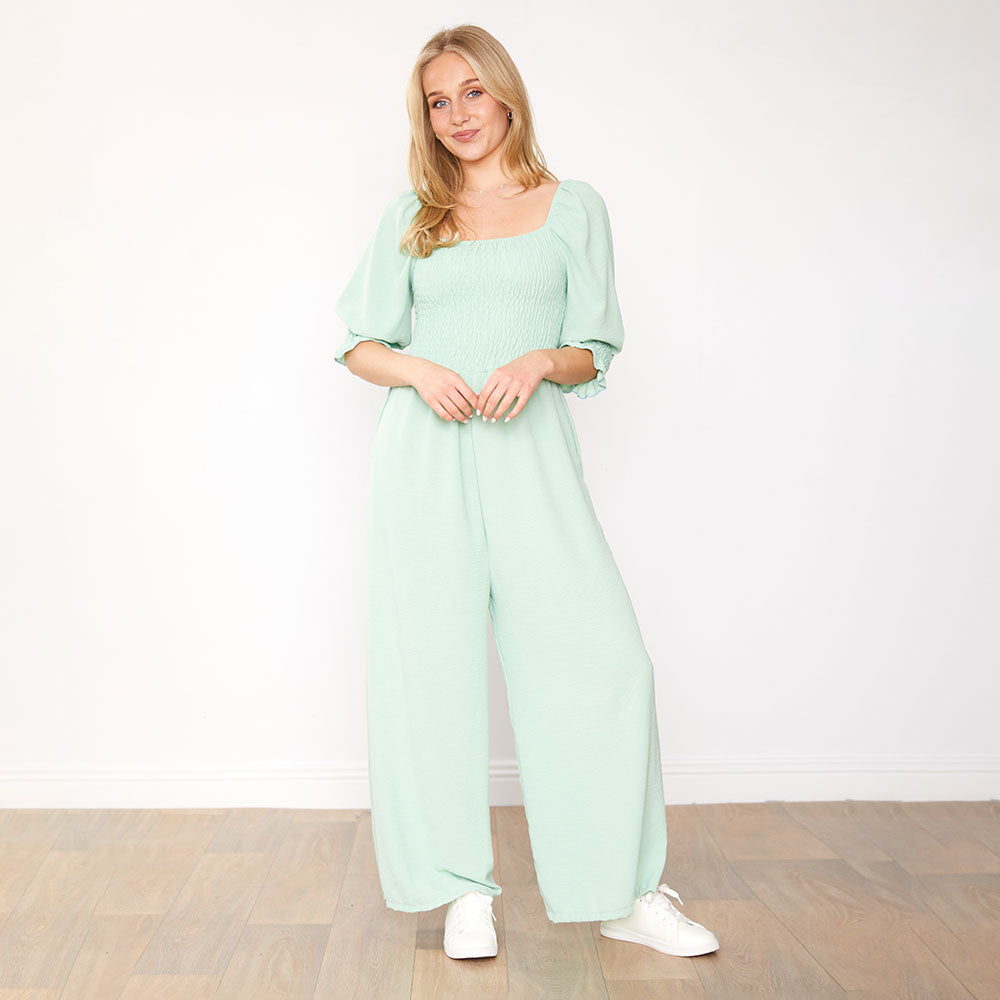 Athena Jumpsuit (Mint)