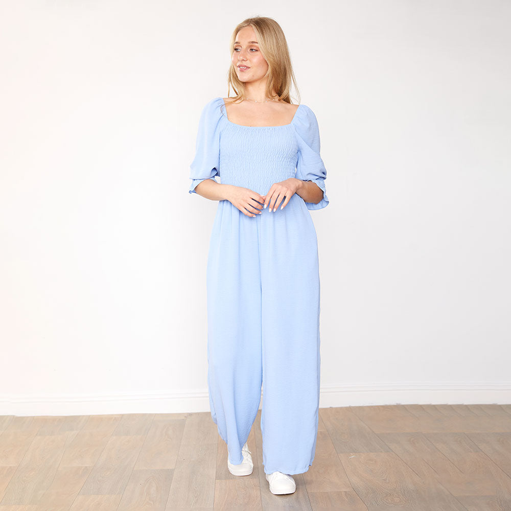 Athena Jumpsuit (Blue)