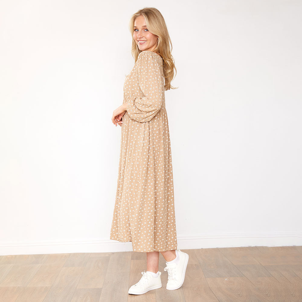 Sana Dress (Tan)