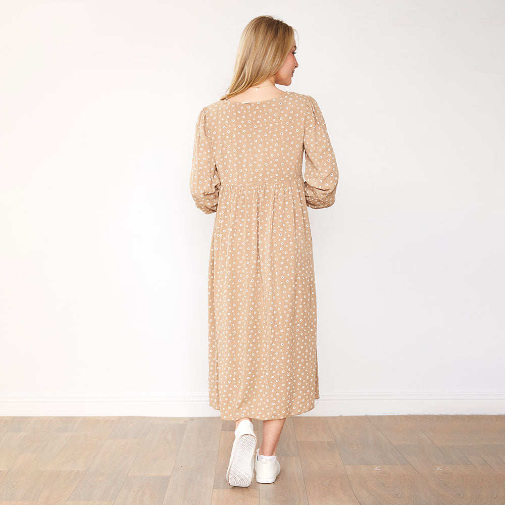 Sana Dress (Tan)