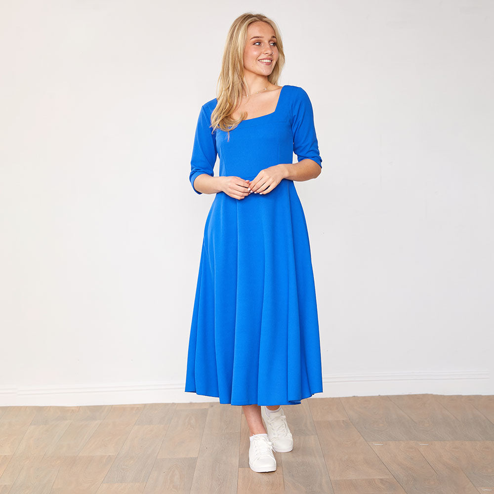 Dahlia Dress (Blue)
