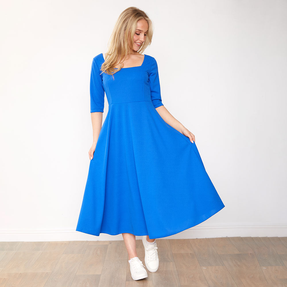 Dahlia Dress (Blue)
