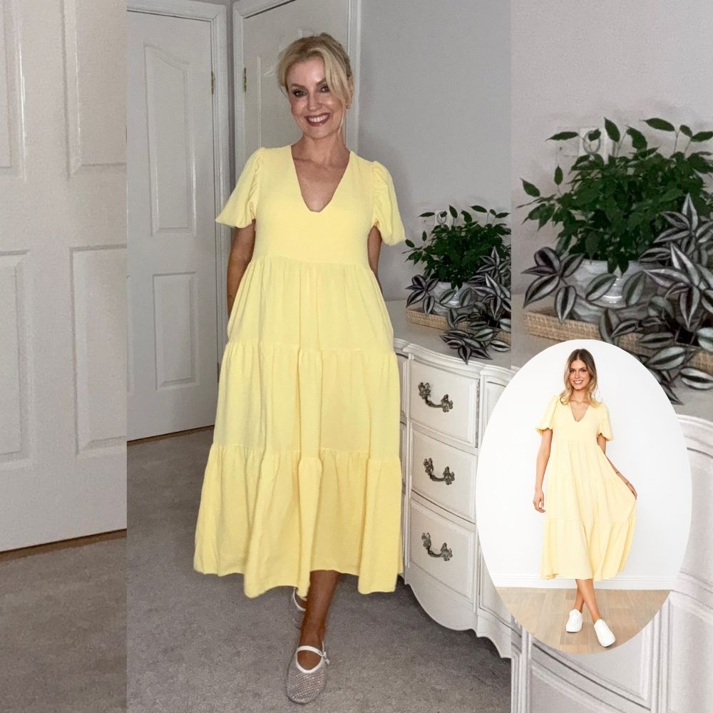 Mabel Dress (Lemon)