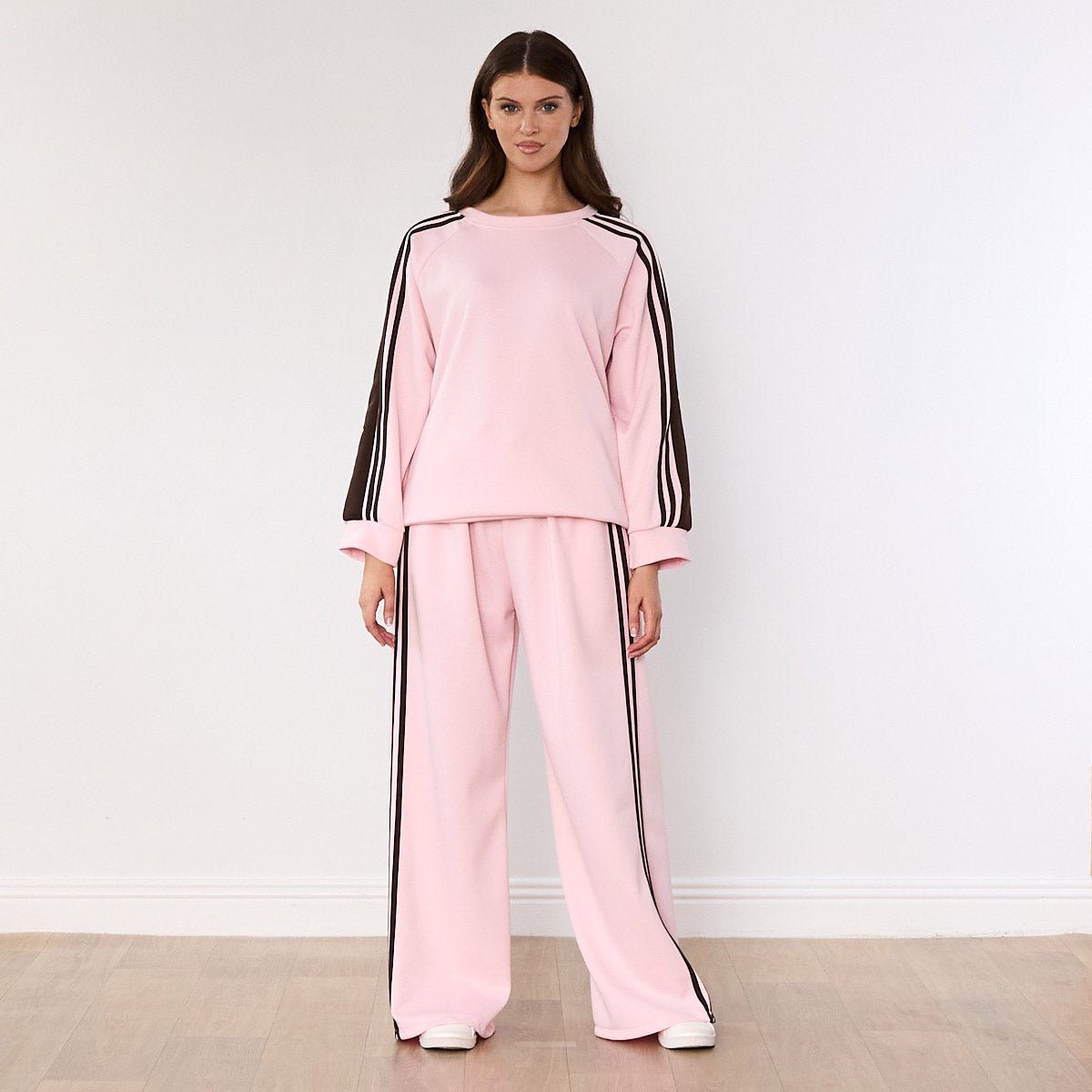 Chelsea Stripe Co-ord (Pink)
