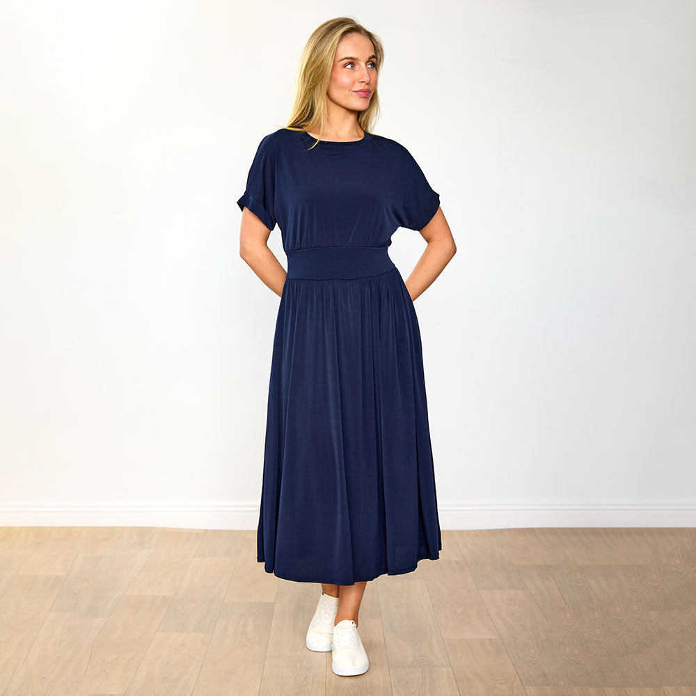 Cladagh Dress (Navy)