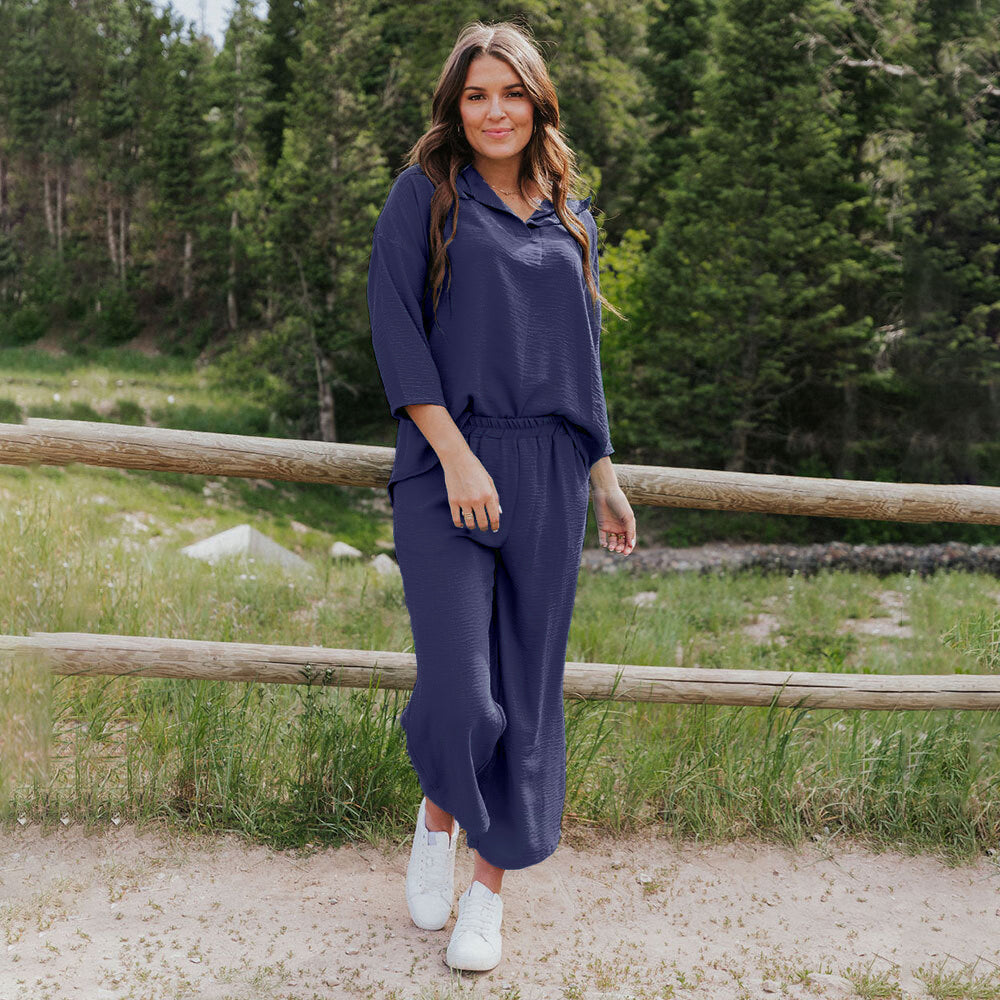 Clara Set (Navy)