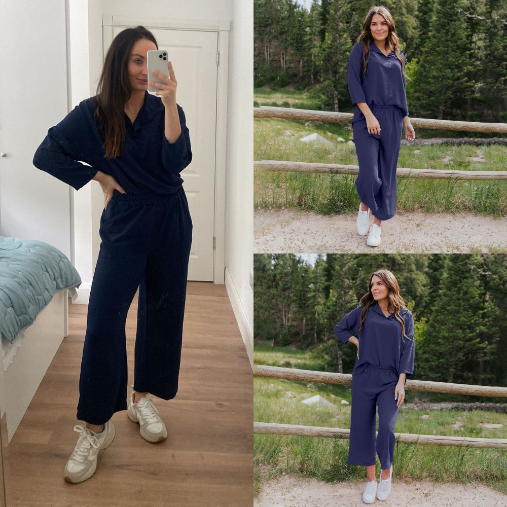 Clara Set (Navy)