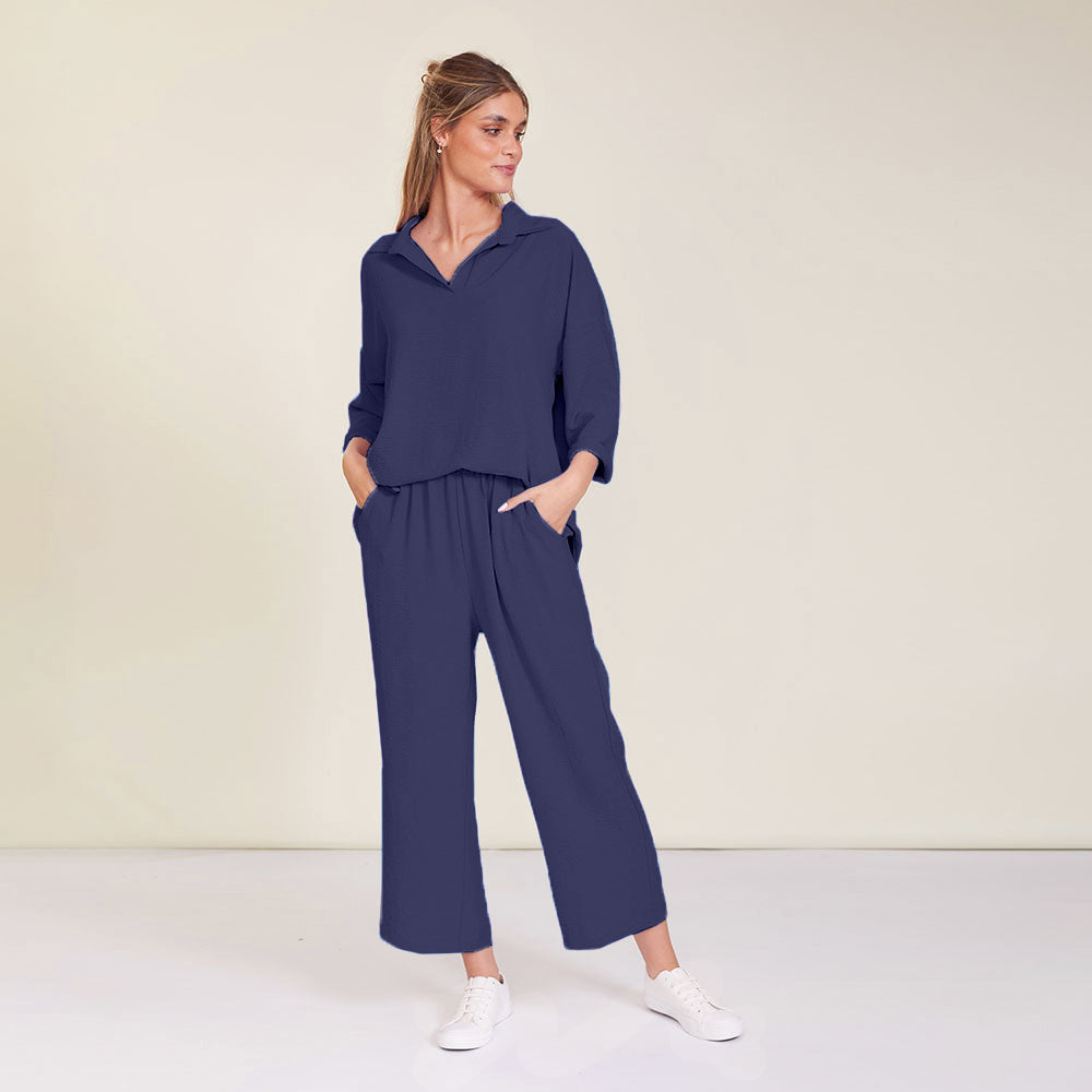 Clara Set (Navy)