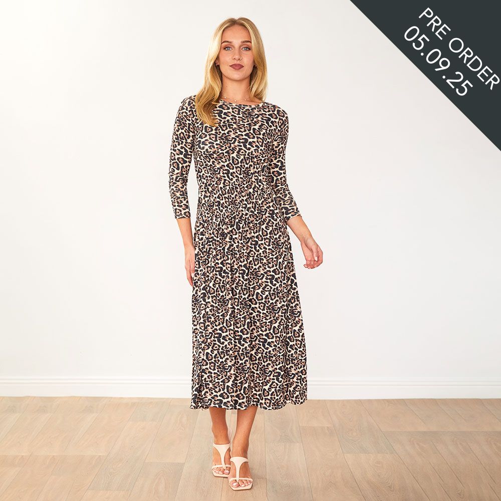 Cooper Dress (Leopard)