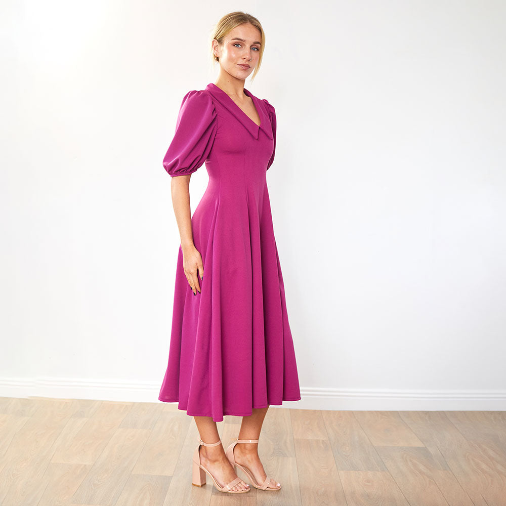 Cora Dress (Berry)