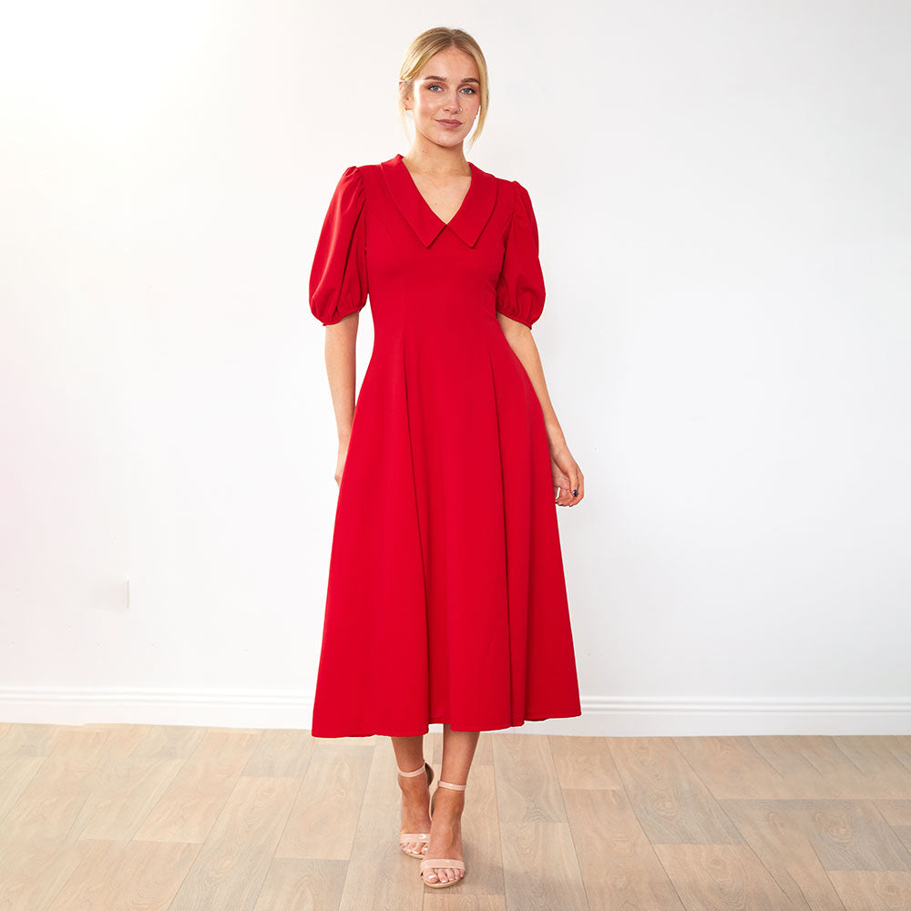 Cora Dress (Red)