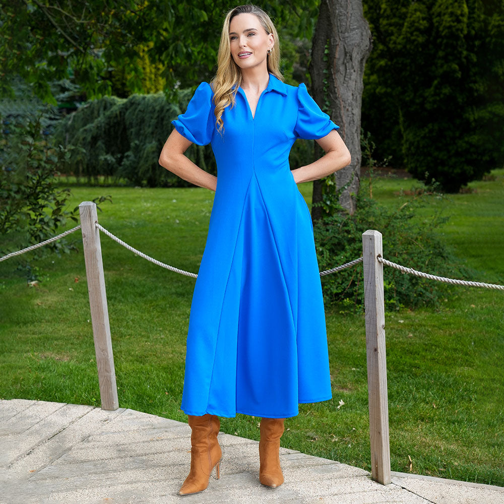 Hazel Dress (Cobalt)