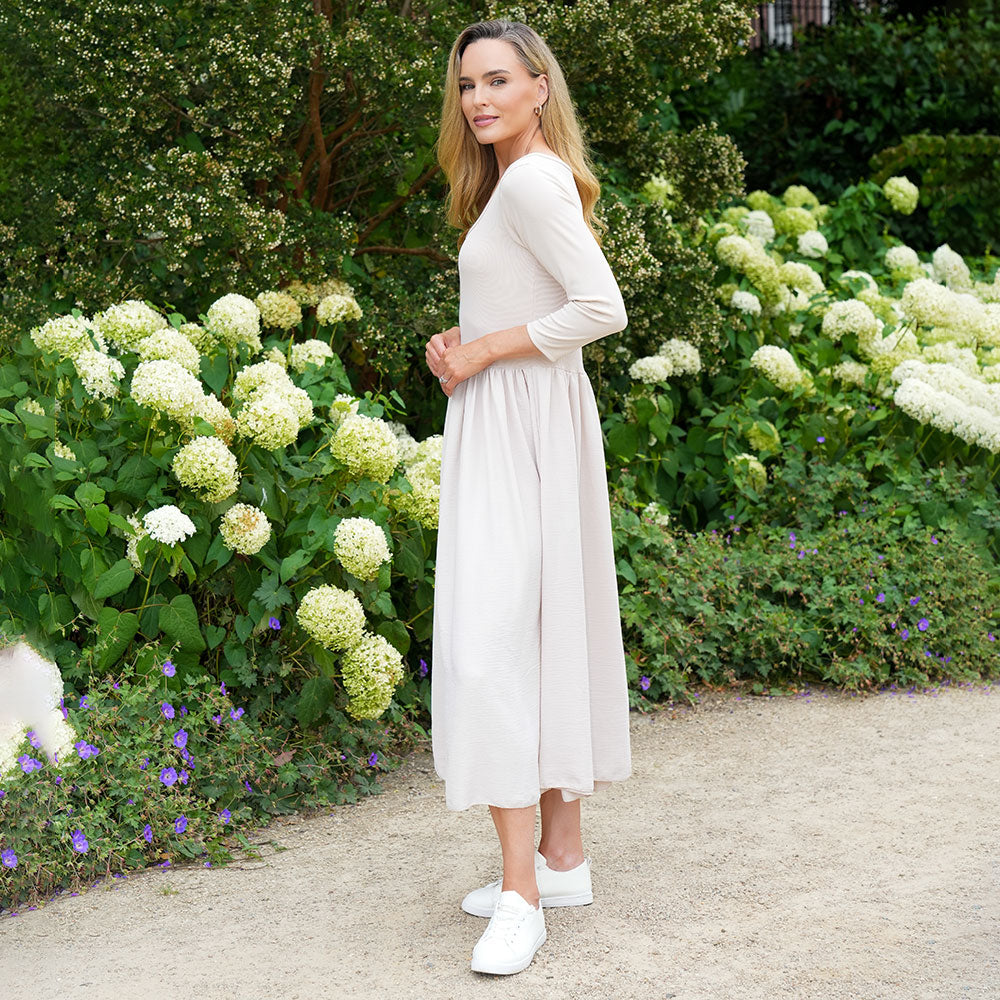 Jackie Dress (Cream)