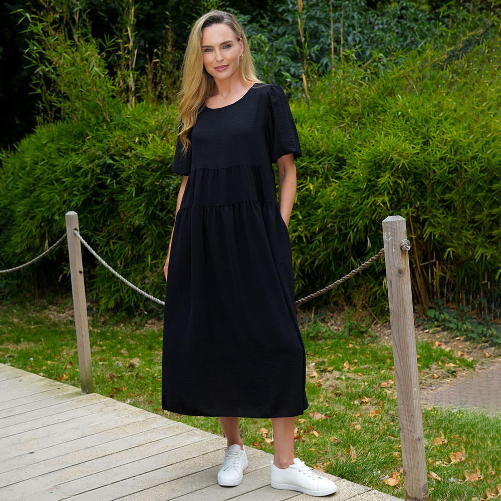 Jasmine Dress (Black)